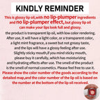 Juicy Moisturizing Lip Oil - Long-Lasting Tinted Glossy Lip Glaze for Effortless Lip Care and Stunning Shine