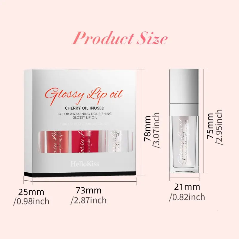 Juicy Moisturizing Lip Oil - Long-Lasting Tinted Glossy Lip Glaze for Effortless Lip Care and Stunning Shine