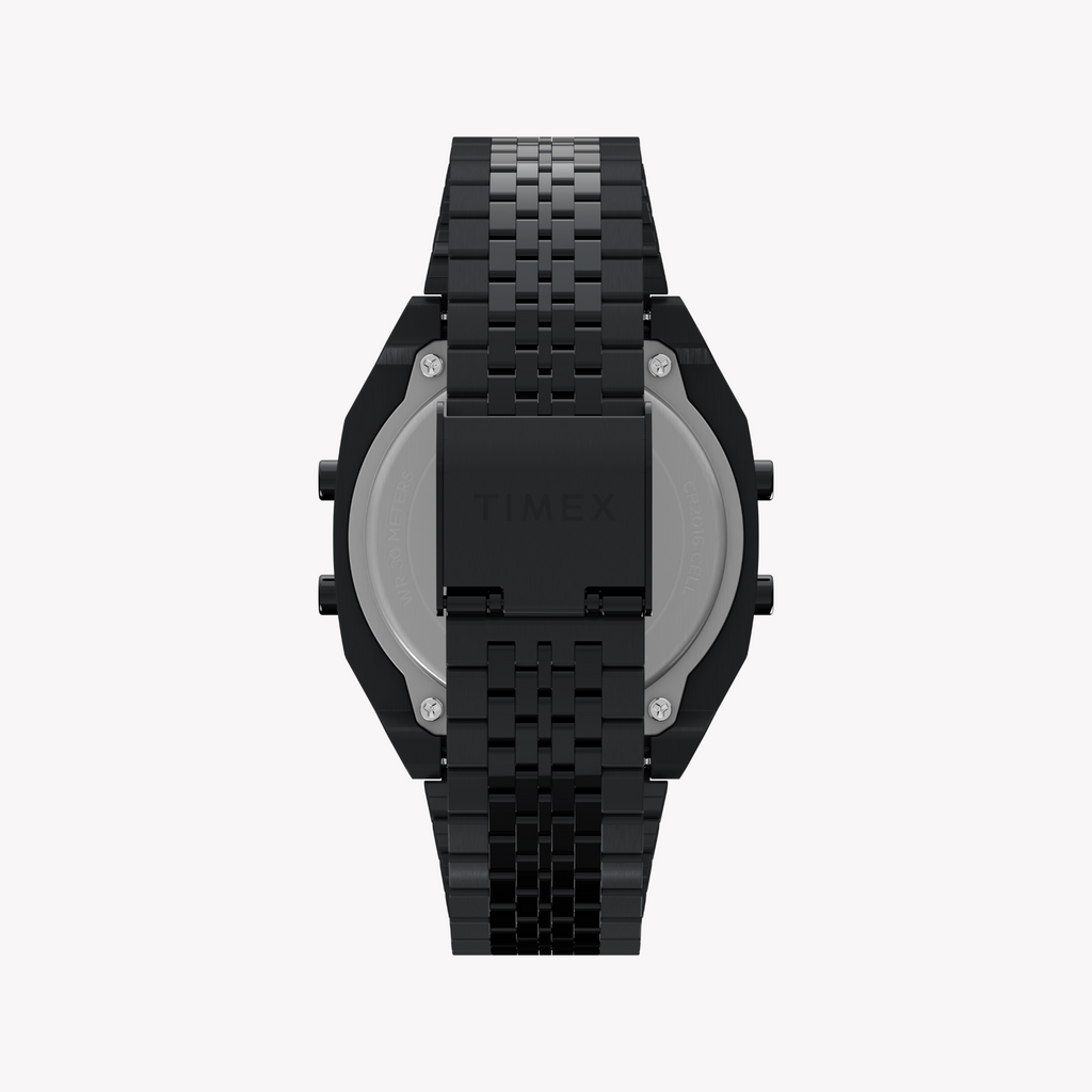 Timex Men's Black Stainless Steel Watch | Model Tw2w91600