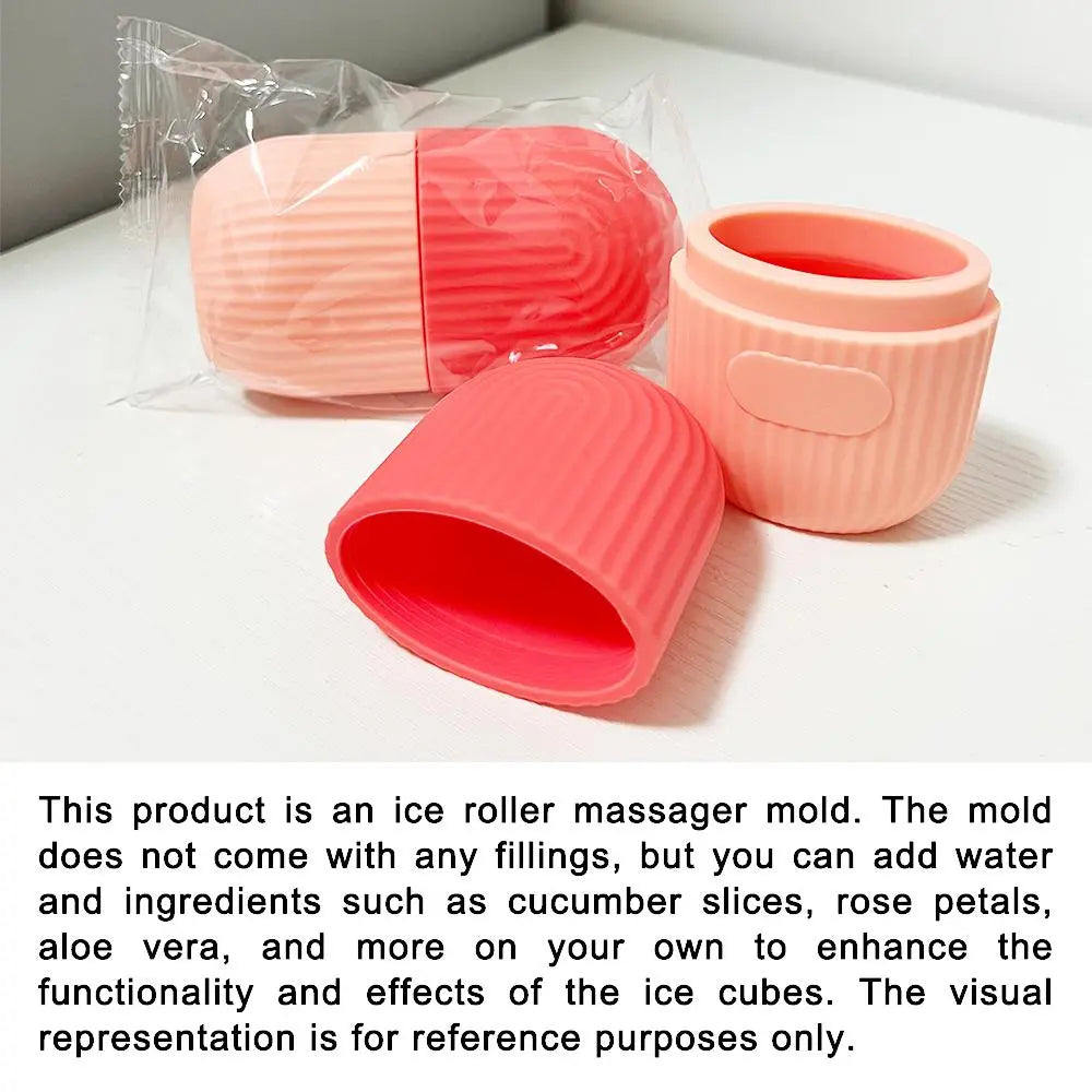 Revitalize Your Skin with the Professional Ice Face Roller & Massager - The Ultimate Soothing Compress for Radiant Skin, Eyes, and Joint Relief - Perfect for All Users!