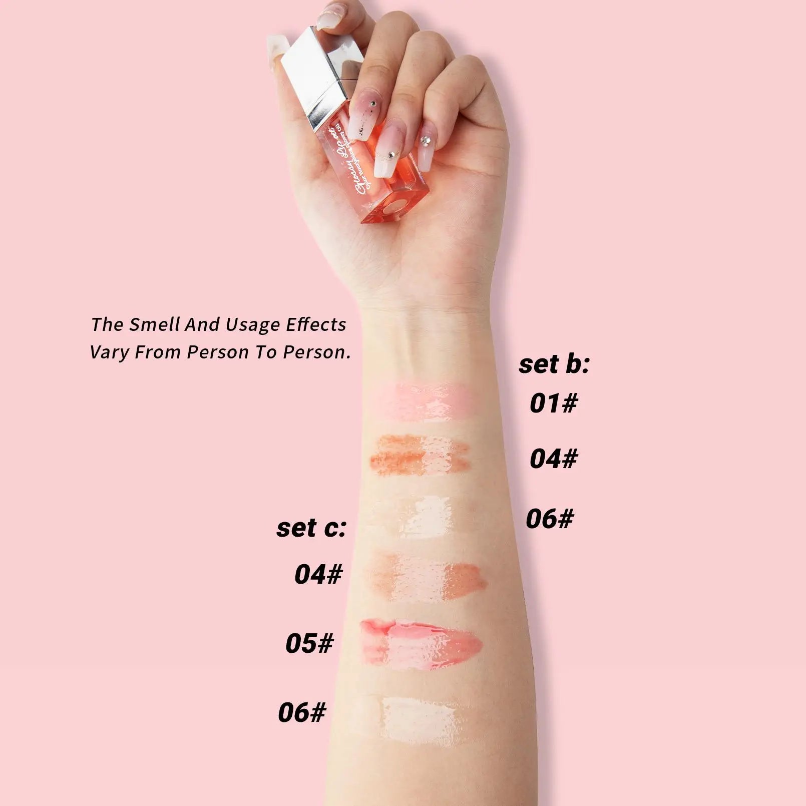 Juicy Moisturizing Lip Oil - Long-Lasting Tinted Glossy Lip Glaze for Effortless Lip Care and Stunning Shine